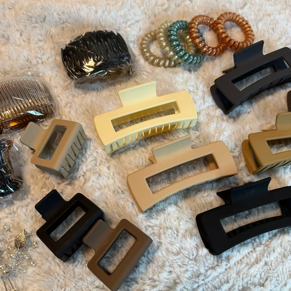Hair clips and accessories